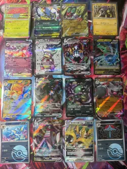 Pokemon 16 Card Lot nm V Max Mega Amazing Ex HOLO Rare Hits Only F72 - Image 1