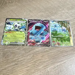 Pokemon TCG Froslass EX, Wobbuffet V, Meditite 2024 Holo Lot - 3 Cards - Image 1