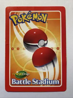 SQUIRTLE Pokemon Card TCG Thinkchip Battle Stadium - Image 2