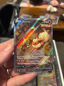 Flareon V SWSH179 SWSH: Sword & Shield Promo Cards Holo - Image 1