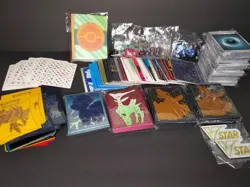 Lot of Pokemon TCG Exclusive ETB Card Sleeves Dice, Coins, Dividers - Image 1