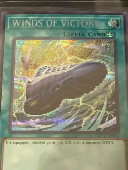 Yu-Gi-Oh X Nike Air Max 95 Winds Of Victory Spell Promo Card NEAR MINT SHIPS NOW - Image 3