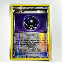 Heavy Ball 140/162 Uncommon Reverse Holo Card XY - BREAKthrough BKT Pokemon LP - Image 1