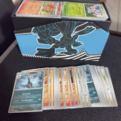 Pokemon Cards 500+ Reverse Holos Lot NM Condition In ETB Box - Image 1