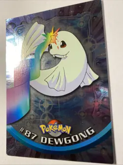 DEWGONG #87 Pokemon Card TCG FOIL Topps TV Animation - Image 1