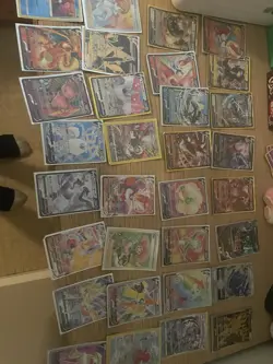 Pokemon TCG 40 Card Lot - Pikachu, Charizard, Mew, Arceus, Togekiss - Mixed - Image 2