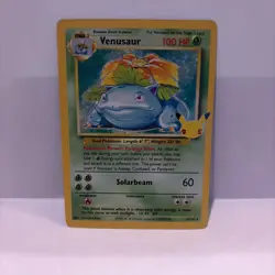Pokemon Venusaur 15/102 Celebrations Classic Collection Holo Card - NM - Image 1