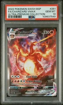 PSA 10 Charizard VMAX SWSH261 SWSH: Sword & Shield Promo Cards Holo - Image 1