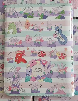 Pokemon Center TCG We're Goomy Zip Binder 9 Pocket 360 Cards Storage - Image 2