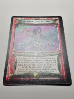 A Good Day To Die (Time of the Void) NM Legend Five Rings L5R Near Mint card ToV - Image 2