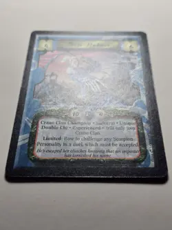 Doji Hoturi Shadowlands L5R Crane Champion Legend of the Five Rings ccg NM+ card - Image 2