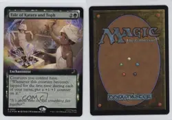 Extended Art Tale of Katara and Toph Foil Magic Avatar Last Airbender Eternal - Image 3