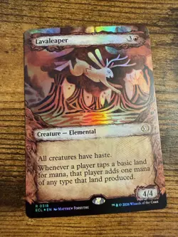MTG Lorwyn Eclipsed SHOWCASE FOIL Lavaleaper - Image 1