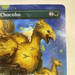 Traveling Chocobo (Borderless) (Chocobo Track Foil) 568 MTG FINAL FANTASY (FIN) - Image 3