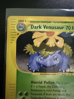 Pokemon TCG Dark Venusaur [Winner] Best Of Game Promo #7 (Minimal Wear) - Image 5