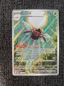 Pokemon TCG Ninjask Illustration Rare #137/132 Mega Evolutions NM/M - Image 1
