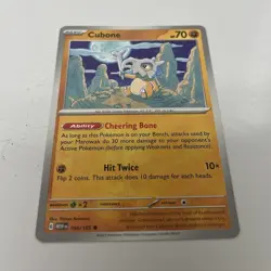 Pokemon TCG Cubone Jungle German 50/64 Regular Uncommon - Image 5