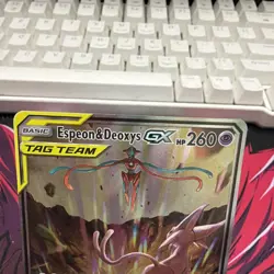 Espeon Deoxys GX Tag Team SM240 Pokemon Promo English NM - Image 4