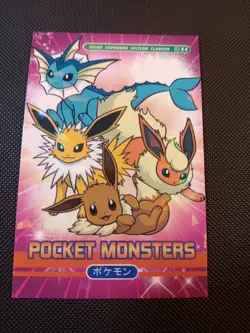 Pokemon Pocket Book Set Eevee & Eeveelutions Cracked Ice Holo Peru US Seller - Image 1