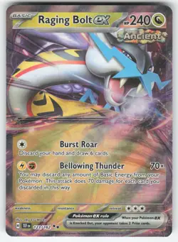 Raging Bolt ex 123/162 Pokemon TCG SV05: Temporal Forces NM - Image 1
