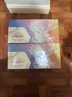 2x Pokemon Prismatic Evolutions Super Premium Collection Box - Image 1