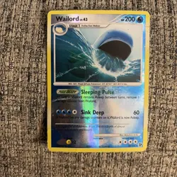 Wailord 30/106 Great Encounters Reverse Holo Pokemon 2008 - Image 1