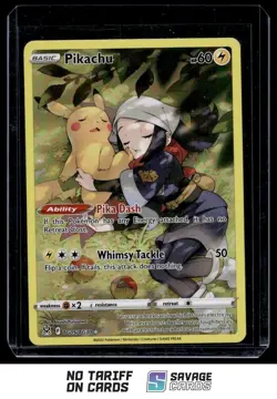 2022 Pokemon SWSH Lost Origin Trainer Gallery Pikachu #TG05/TG30 - Image 1