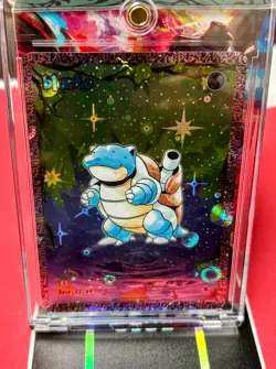 Blasto 2/69 Cosmic Holo Dittomon Base Set 1st Edition Fan Art Pokemon 2025 TCG - Image 3