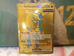 Iron Leaves ex 176/131 Sv: Prismatic Evolutions Holo pokemon tcg - Image 1