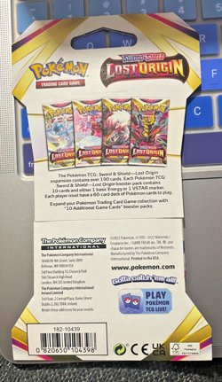 SEALED Pokemon Booster Pack - Sword & Shield Lost Origin 2022 - Image 2