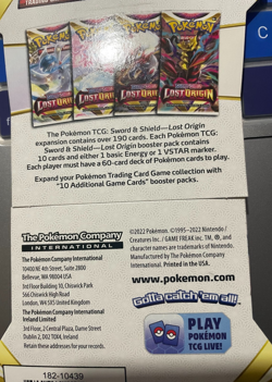 SEALED Pokemon Booster Pack - Sword & Shield Lost Origin 2022 - Image 4