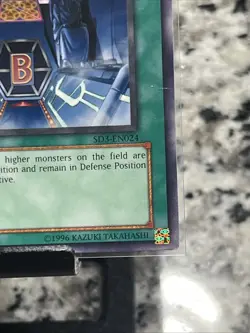 Yugioh Level Limit - Area B SD3-EN024 1st Edition Common NM Continuous Spell - Image 4