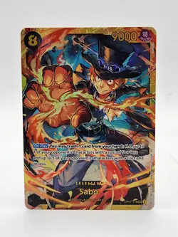 One Piece Premium Booster The Best Vol. 2 PRB-02 Sabo OP07-118 SEC Reprint NM - Image 1