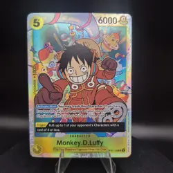 Monkey.D.Luffy OP07-109 SR One Piece Premium Booster The Best Vol. 2 NM - Image 1