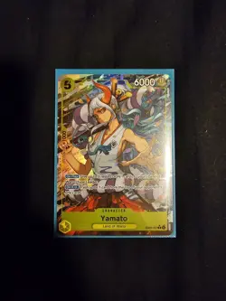 Bandai One Piece CCG Heroines Yamato EB03-057 Foil Alternate Art 6000 Power - Image 1