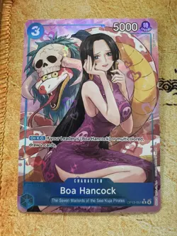 Boa Hancock Rare Alt Art 2025 One Piece Carrying On His Will OP13-051 English - Image 1