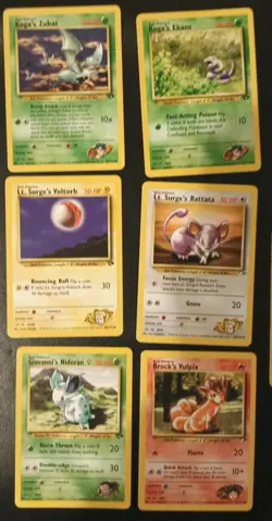 1st Edition -Pokemon Cards -Trainers Pokemon Lot- 100% Vintage (28 Cards) - Image 3