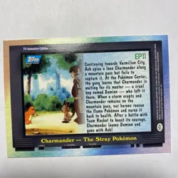 Charmander - The Stray Pokemon Card TCG Topps TV Animation - Image 2