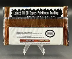 Pokemon Topps Trading Cards TV Animation Edition Sealed Pack - Image 2