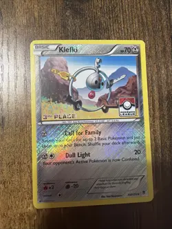 Klefki - 66/119 - Pokemon Phantom Forces League Promo 3rd Place XY Rare Card NM - Image 1