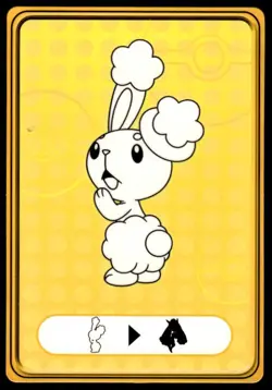 Buneary No. 052 Diamond & Pearl Top Card Pokemon Japanese ~ MP - Image 2