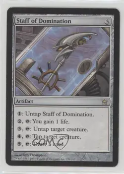 Staff of Domination Magic: Fifth Dawn #156 2004 - Image 1
