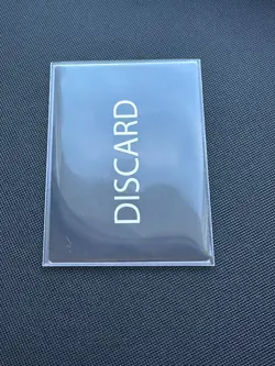 MTG Black DISCARD Misprint / Print Error - Image 1