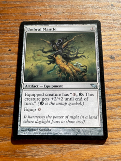 Umbral Mantle Shadowmoor Regular Unused the condition is near mint Take a look!! - Image 1