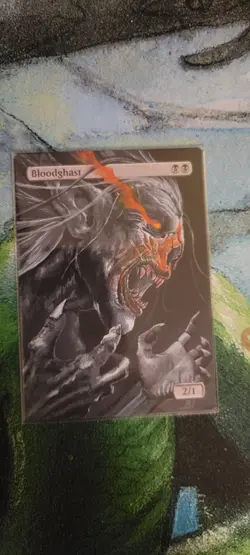 MTG ALTER: Bloodghast, by Art Dark. Full art alter - Image 1