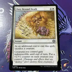 MTG Magic the Gathering Duty Beyond Death (10/485) Tarkir Dragonstorm - Image 1