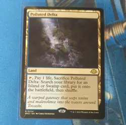 Magic: The Gathering Polluted Delta Land Rare Regular Modern Horizons 3 EN mtg - Image 1
