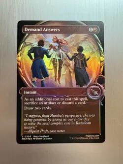 Demand Answers - 306 - MTG: Murders at Karlov Manor - Magnified Showcase - FOIL - Image 1