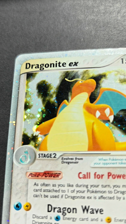 Dragonite ex 90/97 Dragon Holo Pokemon Lightlly Played Ungraded SWIRL - Image 2