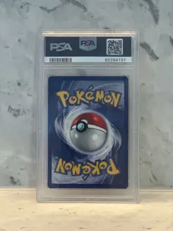 1999 Pokemon Base Set 1st Edition Ponyta #60 PSA 9 - Image 2